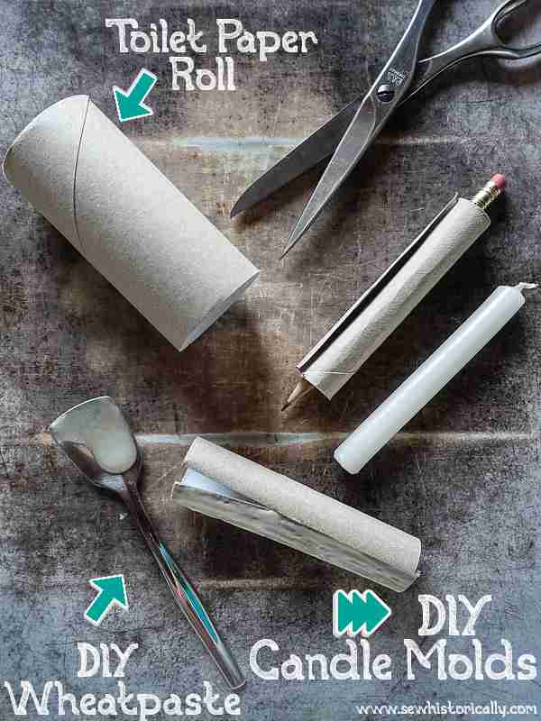 3 Ways To Make DIY Candle Molds - Sew Historically