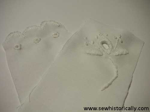 broderie anglaise lace tutorial