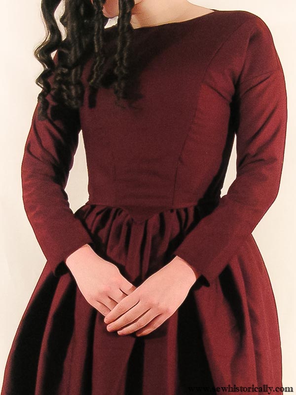 1840s day hot sale dress