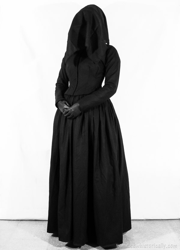 victorian mourning dress