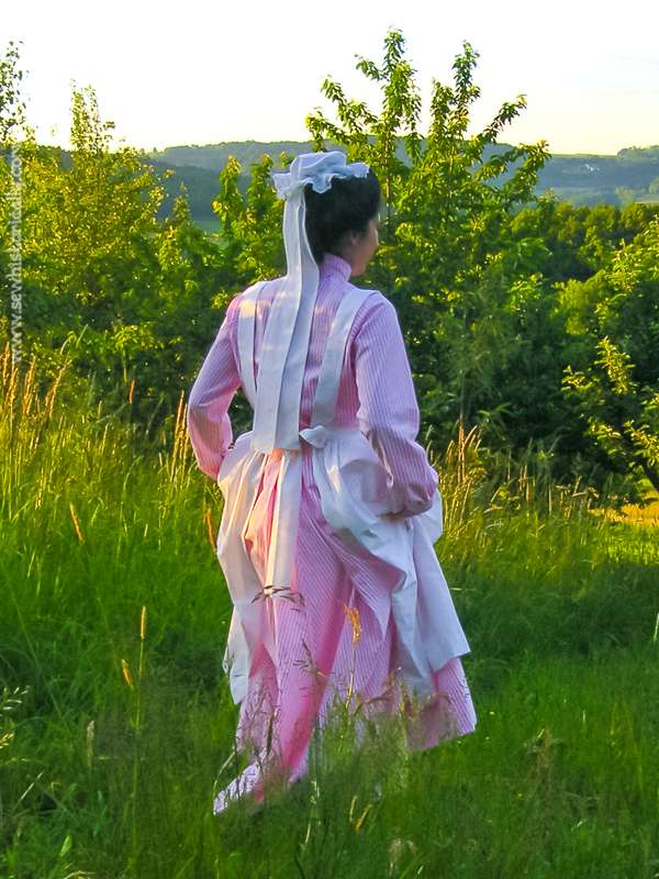 Pink Edwardian Maid Dress