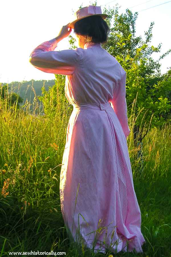 1900s Gingham Wash Dress - As A Summer Dress - Sew Historically