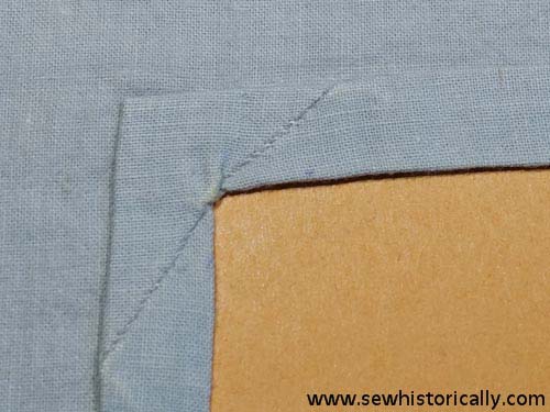 handsewn square neckline 1950s vintage sewing-2