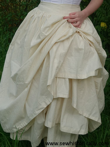 victorian petticoat with four layers