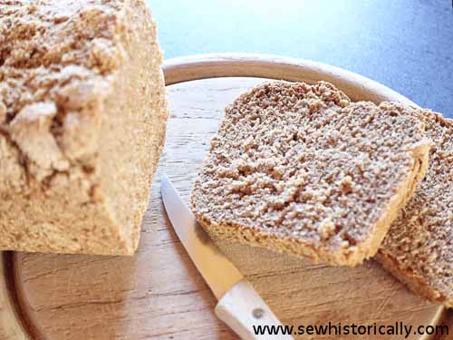 Fluffy homemade brown bread
