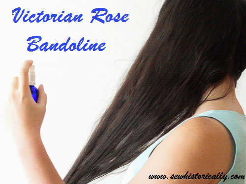 DIY Hairspray Recipe - Victorian Rose Bandoline