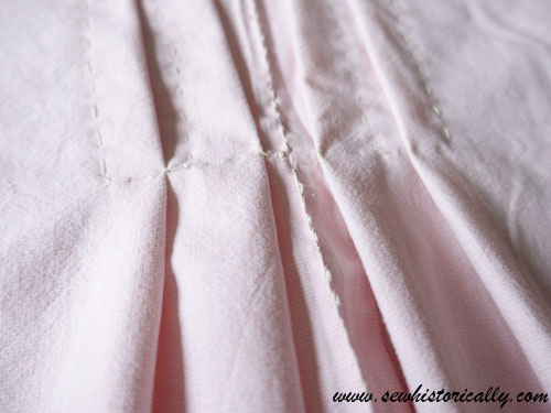 18th Century Shortgown/ Bedgown In Progress