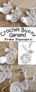 Crochet Easter Bunny Garland Free Pattern