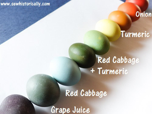 DIY Natural Easter Egg Dyes