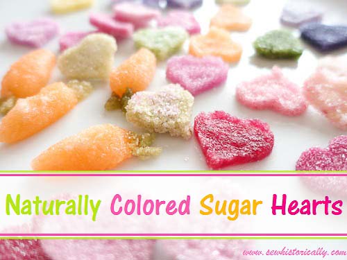 Naturally Colored Sugar Sprinkles And Sugar Hearts