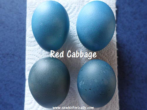 Red Cabbage Natural Blue Easter Egg Dye