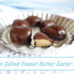 Vegan Salted Peanut Butter Easter Eggs