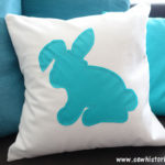 DIY Easter Bunny Pillow Tutorial