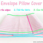 How To Sew An Envelope Pillow Cover Tutorial