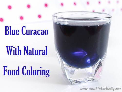 Blue Curacao With Natural Food Coloring