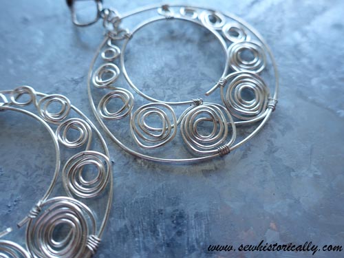 DIY Wirework Earrings-9