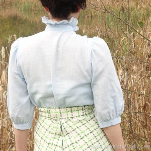 1910s Plaid Wool Skirt - Sew Historically