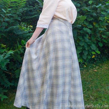 Edwardian Circular Skirt