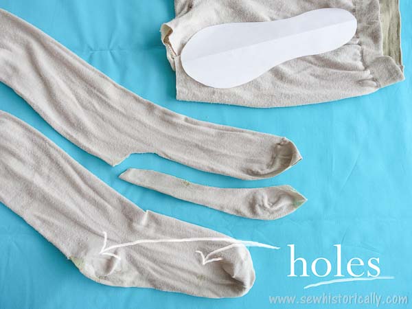 Save Old, Holey Tights And Stockings - Refashion Tutorial