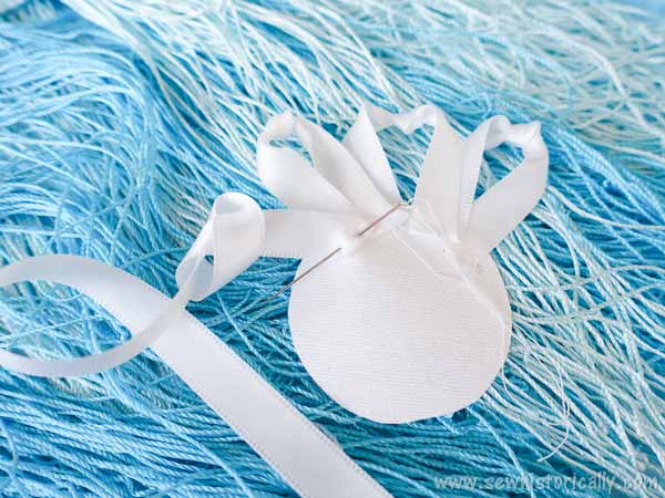Historically Accurate 1920s Ribbon Flower Tutorial