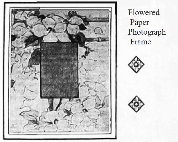 Edwardian Flower Picture Frame Tutorial
