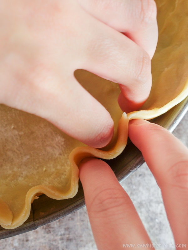 Fluted Pie Crust