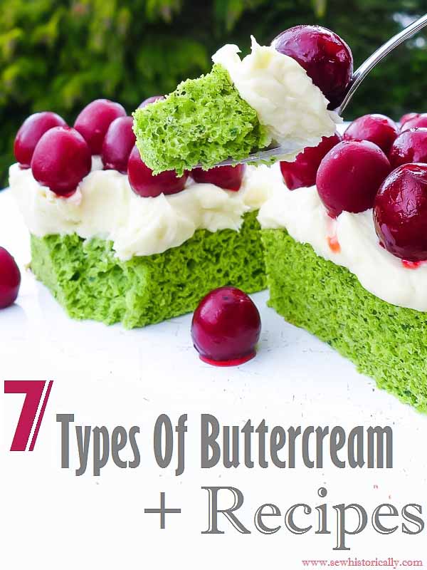 7 Types Of Buttercream Recipes