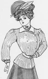 Double-Breasted Edwardian Sweater