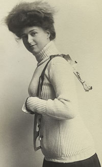 Edwardian Skating Sweater 1907