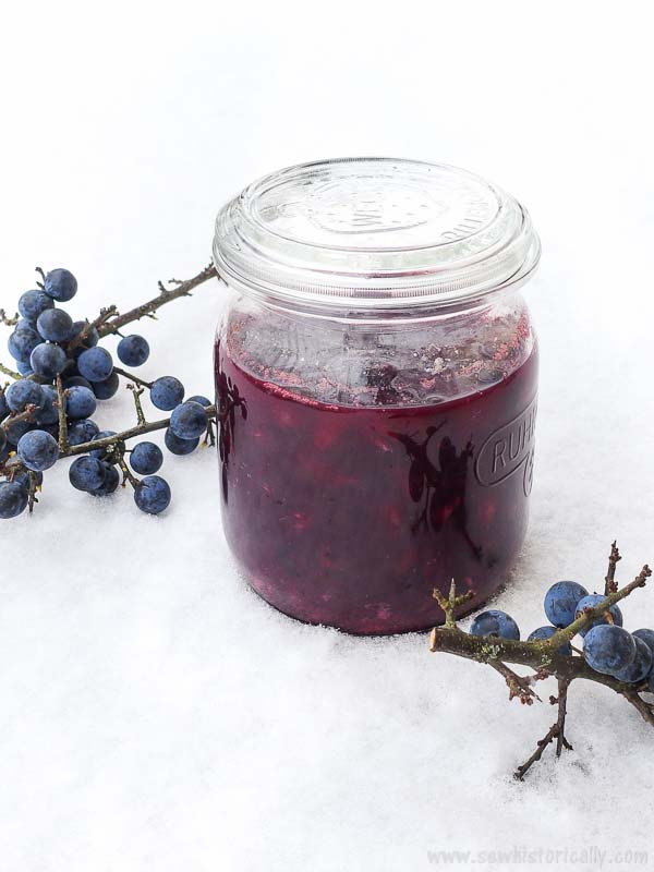 Homemade Sloe Juice