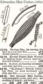 Edwardian Hair Curlers