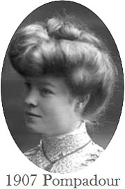 1900s Pompadour Hairstyle