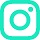 Instagram Button Mint 40x40