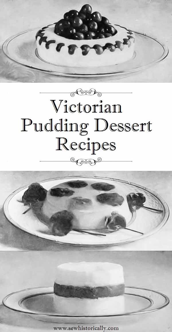 Victorian Pudding Dessert Recipes