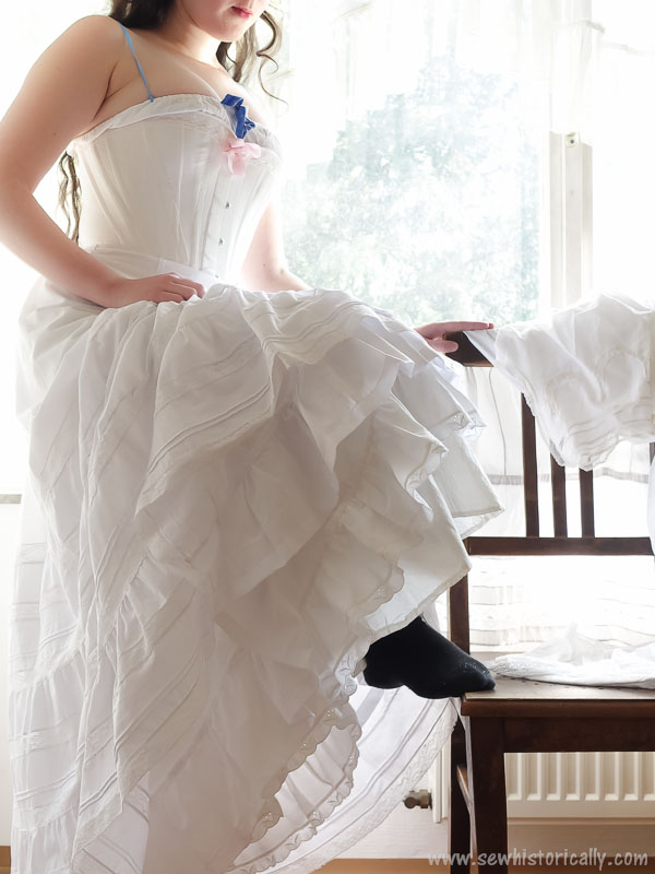 Edwardian Lace Petticoat Ruffles
