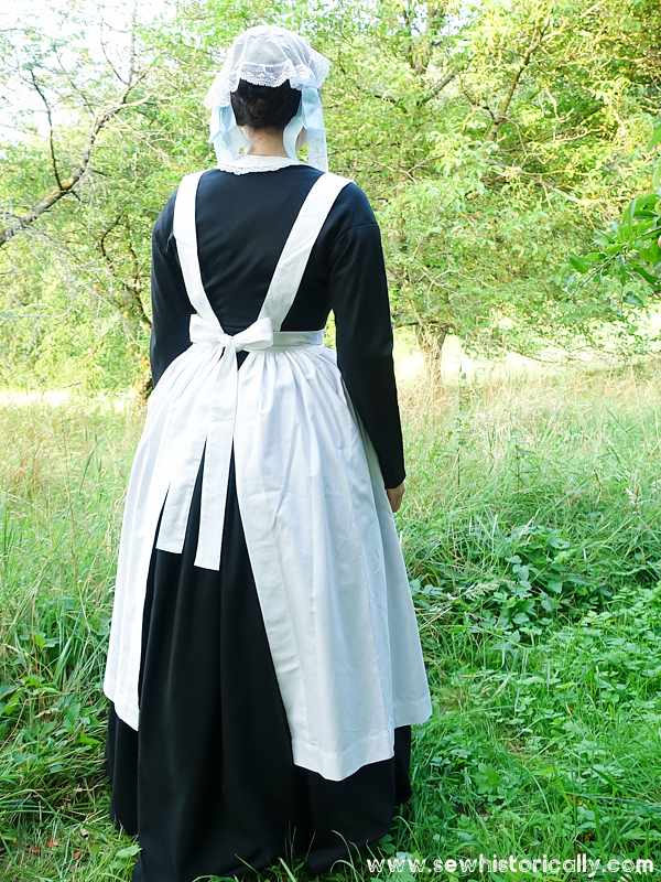 Victorian Black Wool Dress - Sew Historically