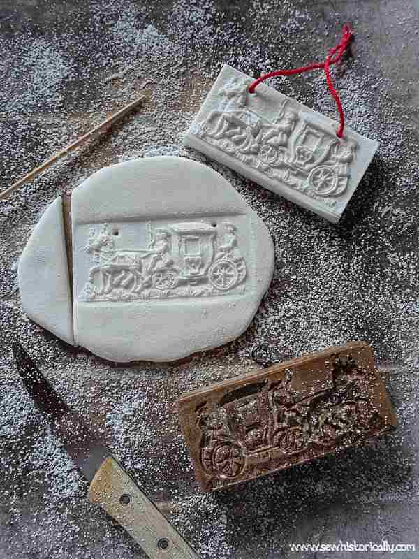 Molded Cookies Sugar Ornaments 18th Century Recipe Victorian Edible Christmas Tree Decorations
