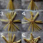 How To Make Natural Straw Star Ornaments