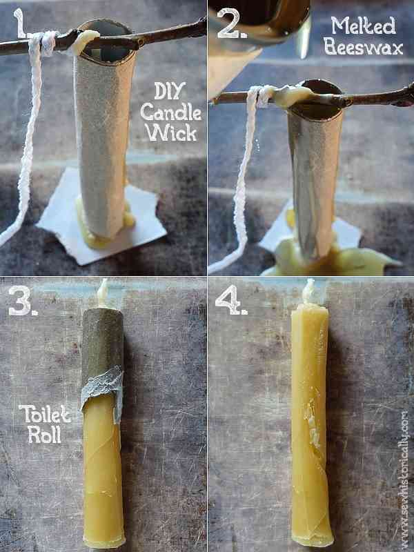 How To Make Molded Candles - DIY Beeswax Candles Step By Step Tutorial