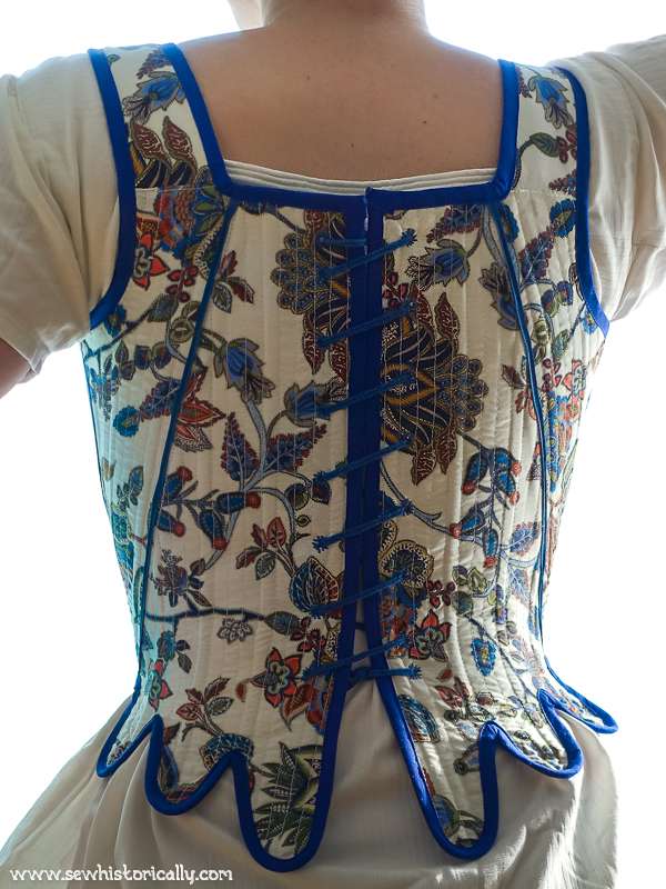 18th Century Chintz Stays