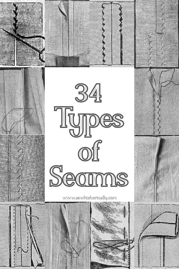 Types Of Sewing Machine Seams - Design Talk